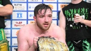 「ＩＷＧＰ王者」カラム・ニューマン、きょう「唐津大会」でジェイク・リーとのタッグで鷹木信悟＆辻陽太を迎撃…「勝ったらオマエら二度と王座に挑戦できない」