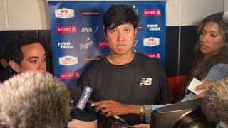 大谷翔平、村上の活躍は「素晴らしい」　日本勢にエールもニヤリ「ドジャースとやってる時以外は…」