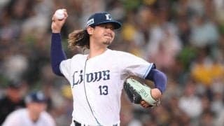 西武先発・高橋光成の右足に打球直撃のアクシデント　投球練習後にプレー続行　