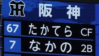 【阪神】１～６番まで３戦連続同じラインアップ　高橋＆伏見バッテリーが４完封へ／スタメン一覧