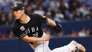 【ロッテ】西野勇士、６回２失点粘投も打線の援護なく今季初白星ならず
