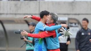 【Ｊ３福島】カズ前半２２分にベンチに下がった後も熱戦見守る「最終的にチームが勝利したので良かった」