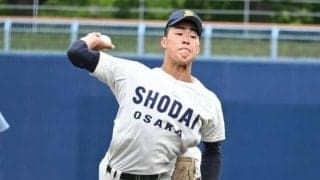 選抜Vの大阪桐蔭から11奪三振　大商大の右腕・浅岡が惜敗に手応え