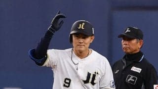 【オリックス】少年時代の夢は将棋の棋士…野口智哉「（先読みは）生きてこない…」も今季初V打