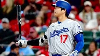大谷翔平は「1番・DH」　6試合ぶり安打なるか…ド軍スタメン発表、グラスノー先発
