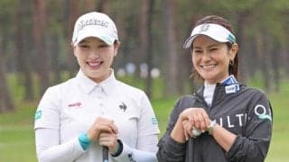 小祝さくら　宮里藍さんから刺激！あこがれの人と「試合より緊張」ラウンド　初戴冠に向けてコース攻略“秘策”も授かる
