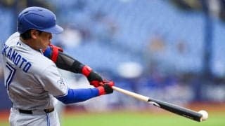 岡本和真　３打数１安打１四球　完封負けのブルージェイズは４連敗