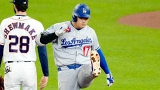 大谷翔平、登板翌日に復活マルチで大勝貢献　6戦ぶり快音…無安打記録は25打席で止まる