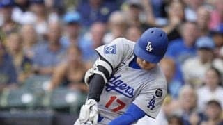 大谷翔平、五回に左前適時打　内角球を逆方向へはじき返す　６戦ぶりマルチ安打　三回の右翼線二塁打で自己ワースト阻止