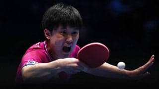 【卓球】張本智和が「チョレイ」絶叫…カザフスタン撃破で８強進出　準々決勝は強豪ドイツと対戦