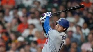 大谷翔平２安打「キック・パフォーマンス」見せトンネル脱出　ロバーツ監督も「いい１日」と評価