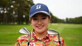 ブリヂストンの新作か？ 女子ツアーで「BITING SPIN2」の未発表ウェッジ発見