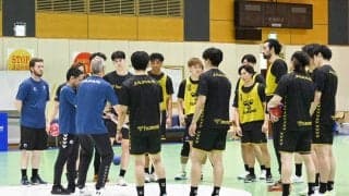 ハンドボール男子が愛知・名古屋アジア大会へ始動　水町孝太郎「やるからには一番上」…強化合宿を公開