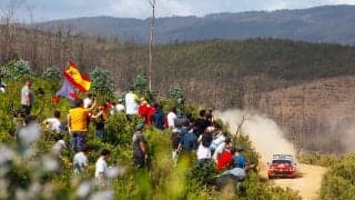 WRCポルトガル：初日の3SSを終えてトヨタのオリバー・ソルベルグがトップ、勝田貴元は15.9秒差の8番手につける