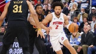 ピストンズがホームでキャブスに連勝…カニングハムが25得点10アシスト、ハリスも21得点の活躍