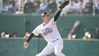ソフトバンク育成3年目の最速156キロ右腕が支配下登録！侍J相手に好投、二軍では27.2回32奪三振と圧倒