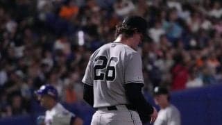 【巨人】先発ウィットリーが中日ボスラーに先制２ランを許す　５試合目で４被弾