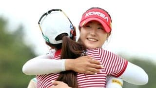 韓国の１７歳アマ呉受旻が２差２位で決勝へ「大変な一日だったが頑張った」　２７０ヤード超の飛ばし屋