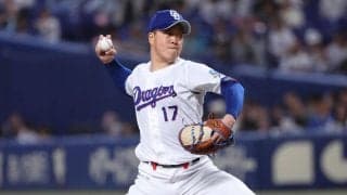 【中日】柳裕也がプレーボールから６者連続三振の球団記録　98年川上憲伸に並び球団２人目