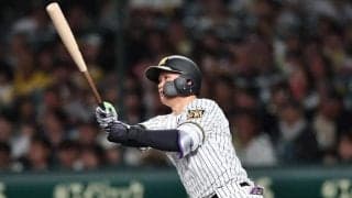 阪神・森下がリーグトップタイの９号ソロ　「甘い球は積極的に打ちにいこうと思っていた」　六回に左中間へ