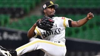 【ソフトバンク】モイネロ、初ライブBPで全球種「回転していてよかった」直球最速151キロ
