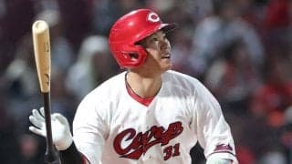 広島・坂倉５号ソロ　１０戦４発絶好調　打率３割到達も六回三振に「やっちゃいけないこと」　最下位中日と１ゲーム差