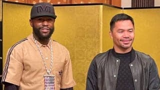 メイウェザーＶＳパッキャオ　１１年ぶり再戦は９月２５日に変更　会場もベガスのＴ-モバイル・アリーナに