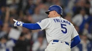 フリーマンが４号ソロ、６回先頭打者で貴重な追加点