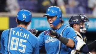 日本ハムが快勝で４位浮上　京セラＤ連敗を７で止める　新庄監督「明日もこの流れで」　加藤貴が８回無失点で４勝目　野村が５号２ラン含め２安打３打点