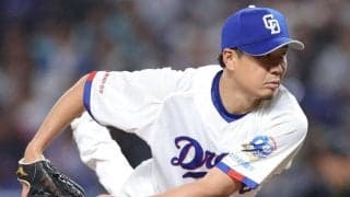 中日５位浮上　大野が同学年の巨人・田中将に投げ勝つ７回無失点　３７歳ベテランが２２回連続無失点　五回は田中が驚異の粘りから走塁妨害で追加点