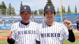 【東京6大学】大物OB観戦の中…立大ルーキー道本想　６回無失点で初勝利「緊張しなかった」
