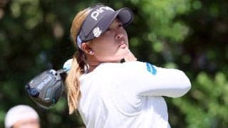 鈴木愛が３２歳の誕生日にベストスコア７４で急浮上　苦手意識強いコースに「違う週だったら、もうちょっと楽しいのに…」　今季メジャー初戦