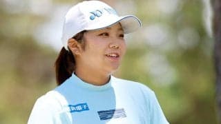 大久保柚季「６歳くらい老けました（笑）」　首位→前半「４５」と大失速も…２打差４位で最終日へ　今季メジャー初戦