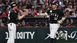 【ロッテ】サブロー監督「みんなびっくり」佐藤都志也が同点弾含む２打席連発