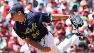 【ヤクルト】松本健吾「狙ったところに投げられた」８回１安打無失点で無傷４勝目　プロ初打点も