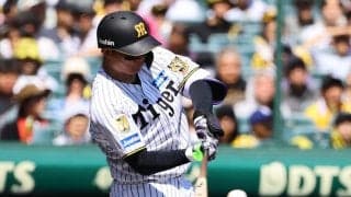 【阪神】森下翔太11試合連続安打「完璧でしたけどこれが甲子園」初回は浜風にあおられ二塁打に