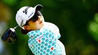 大荒れのムービングデーに菅楓華「83」 平均スコア79.7424は直近25年ツアーワースト記録