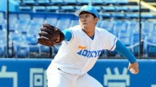 東大・松本慎“法大キラー”自身初完投で今季初星　ＯＢで元ヤクルト・宮台康平氏の教え胸に結果