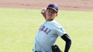 今秋ドラフト候補、近大・宮原　８回０封１２３球、自身３連勝　プロ５球団が視察