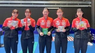 ＪＡ全農が卓球世界選手権団体戦の日本代表選手を「ニッポンの食」でサポート