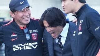 【現地撮】本職SB不在の“新システム”ズバリ！ 田中達也体制で無傷の4連勝！浦和、危険タックルで10人の水戸を粉砕も…完封記録はストップ