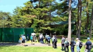 熱戦と好天で大盛況　男子トイレには大行列　今季メジャー初戦、ワールドレディスサロンパスカップ運命の最終日