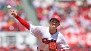 広島　プロ初先発のドラ５・赤木は２回無失点で降板　ブルペンデーの先発で役割果たす　始球式を務めた母との“母子リレー”を好投で飾る