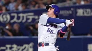 【中日】３試合ぶりスタメン、鵜飼航丞の２ランで再び追いつく！プロ初勝利狙う桜井頼之介を援護