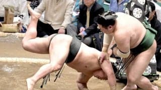 春場所心不全で全休で十両転落の翠富士が黒星「緊張した。場所に出られて良かった」