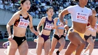【陸上】女子８００メートル　久保凛はホロ苦い社会人デビュー　２分７秒４７で３組６位