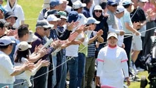 史上最短９８Ｙ（実測８９Ｙ）パー３で最終日は池ポチャなし　平均スコアは２・７４で最も易しいホールに