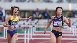 【陸上】女子100m障害は福部真子がＶ　自身の持つ日本記録更新へも意欲「タイムを出したい」