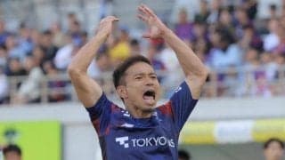 長友佑都、負傷後初先発で後半３３分までプレー　森保監督“最終視察”の中、はつらつとプレー　５・１５Ｗ杯メンバー発表