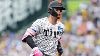 阪神・佐藤輝明の10号で連敗ストップ　セ最速2桁HR＆3冠をキープ…止まらぬバット